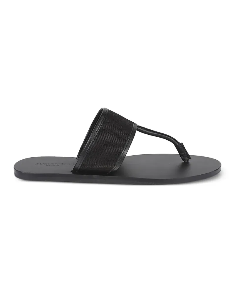 Manebí canvas mules - Schwarz Schwarz