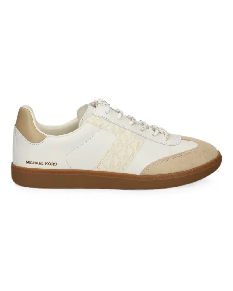 Michael Kors Jovie Sneakers mit Logo - Weiß Weiß