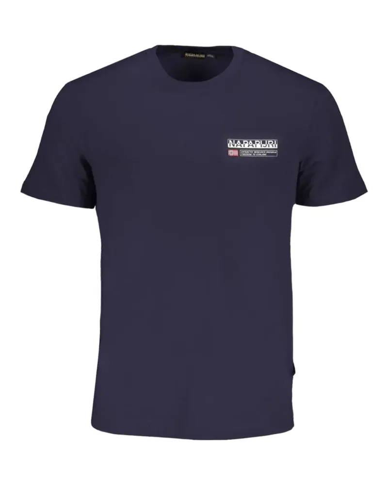 Napapijri T-Shirt mit Logo-Print - Blau Blau