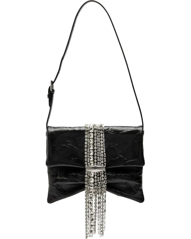 Jimmy Choo Zandra Schultertasche - Schwarz Schwarz