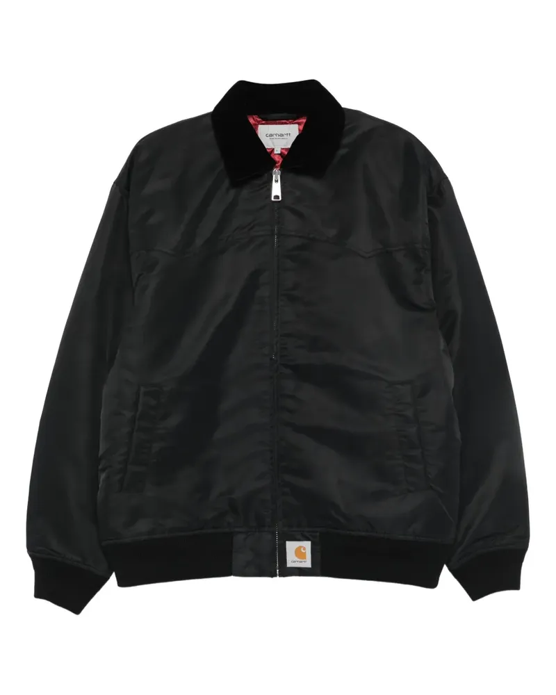Carhartt WIP Santa Fe Alumni Jacke - Schwarz Schwarz