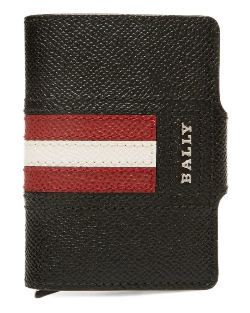 Bally Portemonnaie mit Banddetail - Schwarz Schwarz