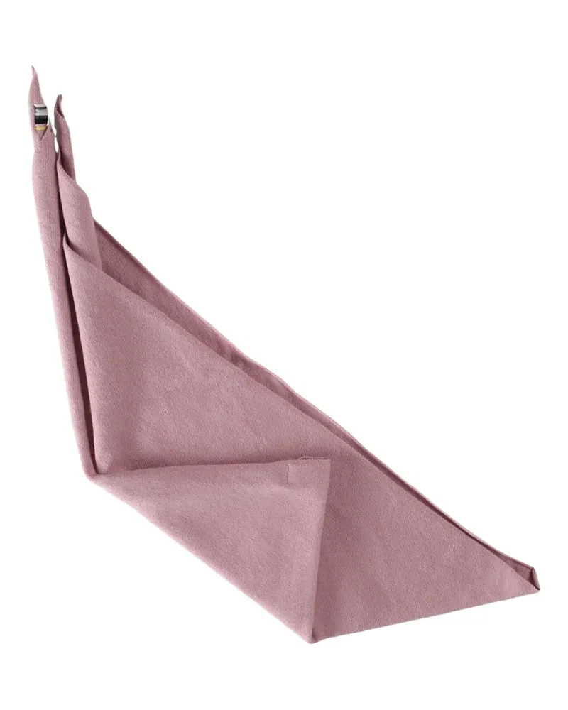extreme cashmere n°150 cashmere triangular scarf - Rosa Rosa