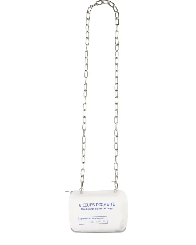 Doublet Kuriertasche mit Kette - Weiß Weiß