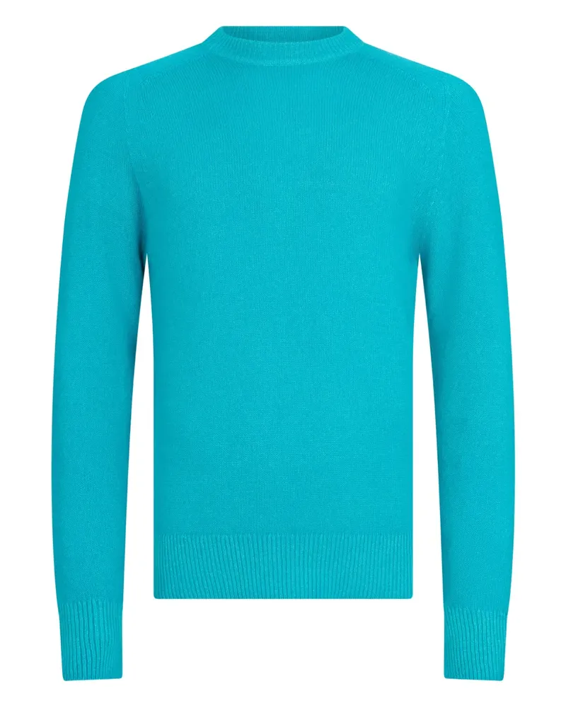 Malo crew-neck sweater - Blau Blau