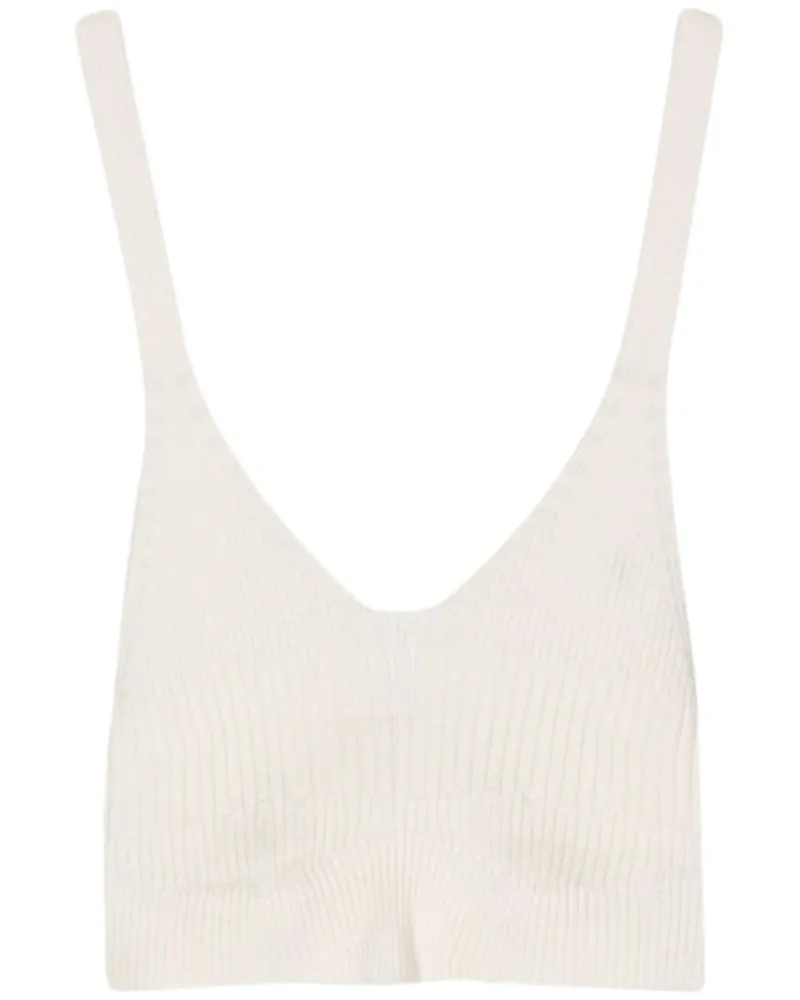 AERON Joan Cropped-Bralet - Weiß Weiß