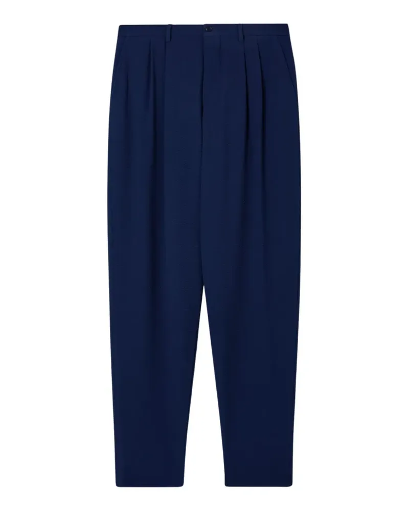 Giorgio Armani Plissierte Hose - Blau Blau