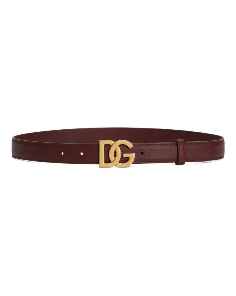 Dolce & Gabbana leather belt - Rot Rot