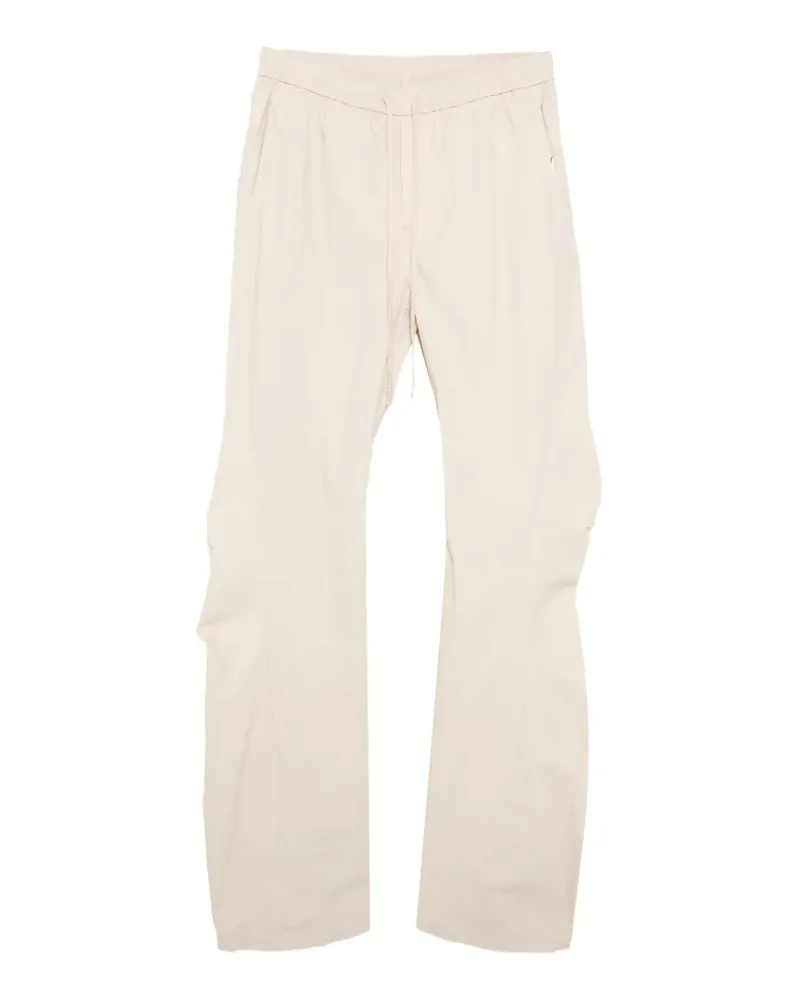 Julius drawstring-waist panelled trousers - Nude Nude