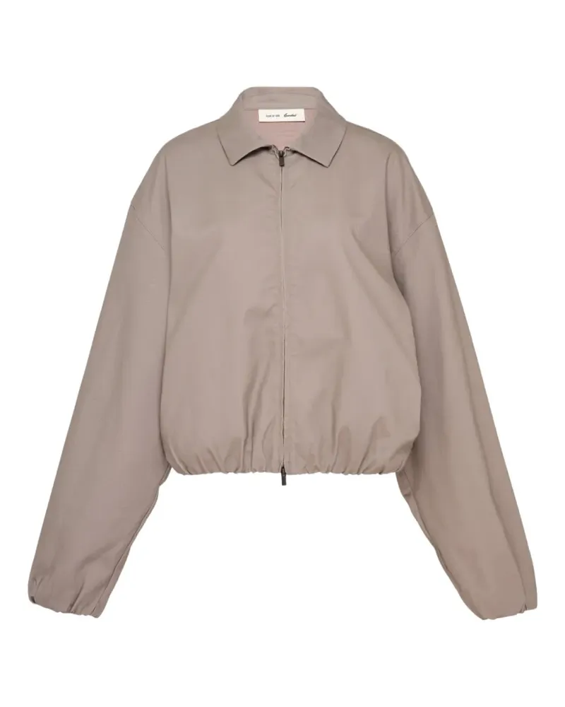 Fear of God full-zip work jacket - Nude Nude