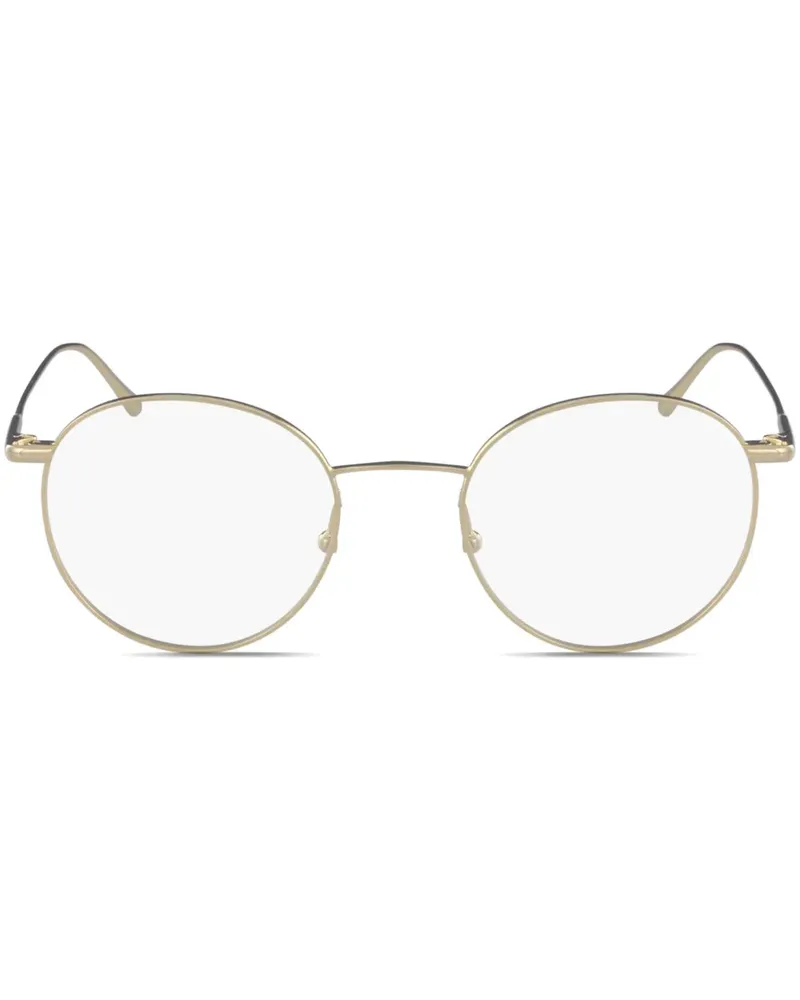 Calvin Klein Brille mit rundem Gestell - Gold Gold