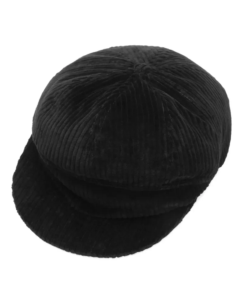 Dolce & Gabbana Fischerhut aus Cord - Schwarz Schwarz