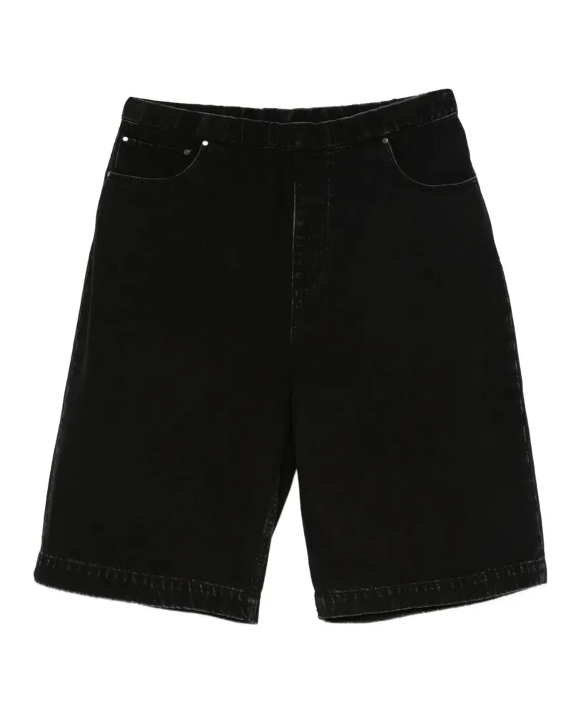 Entire Studios Shorts mit elastischem Bund - Schwarz Schwarz