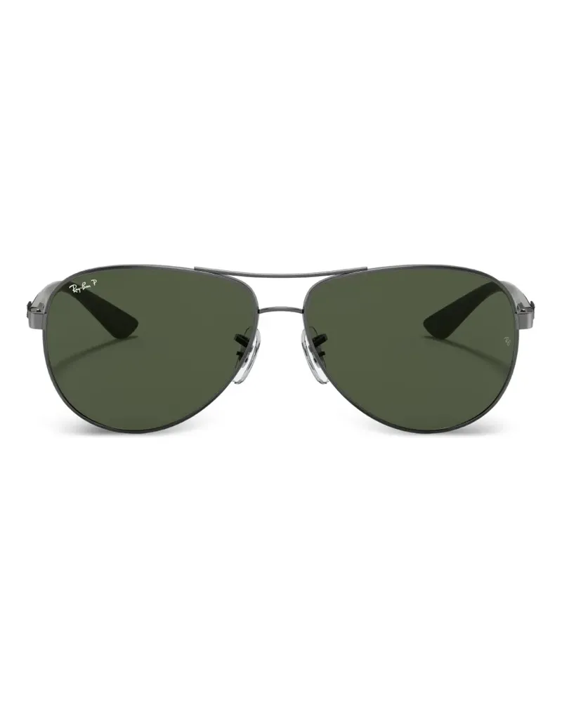 Ray Ban Pilotenbrille mit Doppelsteg - Grau Grau