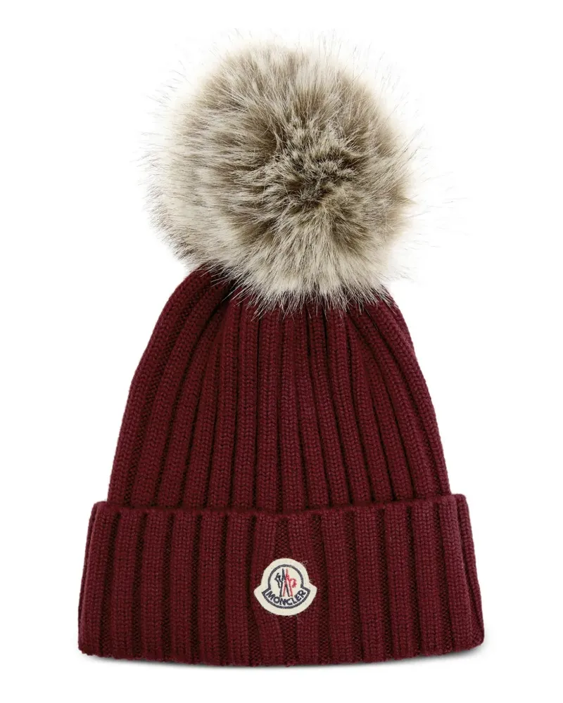 Moncler Gerippter Hut - Rot Rot