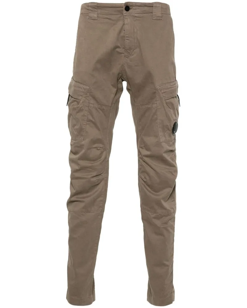 C.P. Company Lens Cargohose mit Tapered-Bein - Nude Nude