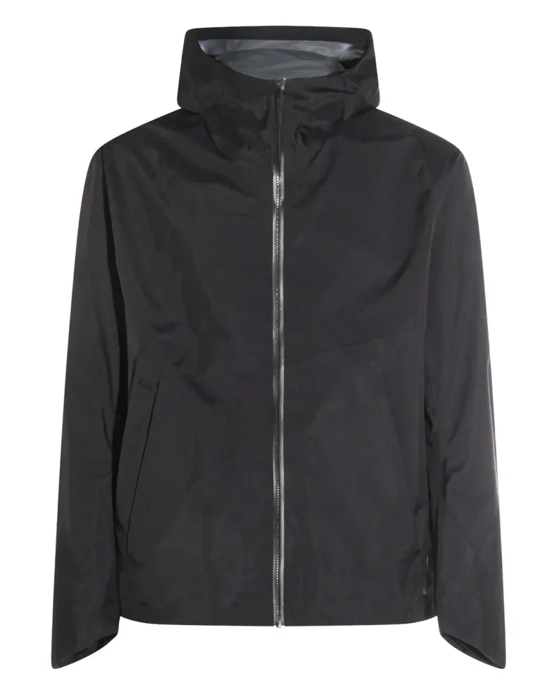 Arc'teryx Kapuzenjacke mit Reißverschluss - Schwarz Schwarz