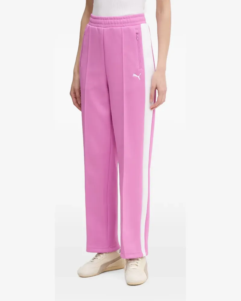 Puma Jogginghose mit Logo-Stickerei - Rosa Rosa