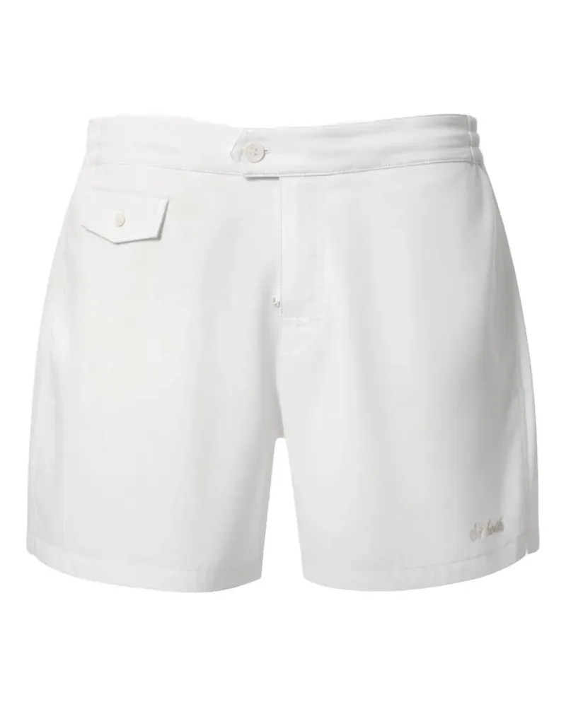 MC2 Saint Barth Capferrat Slim-Fit-Badeshorts - Weiß Weiß