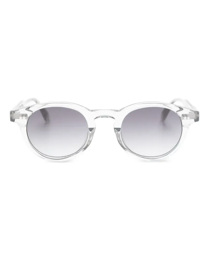 CHIMI Sonnenbrille mit rundem Gestell - Grau Grau