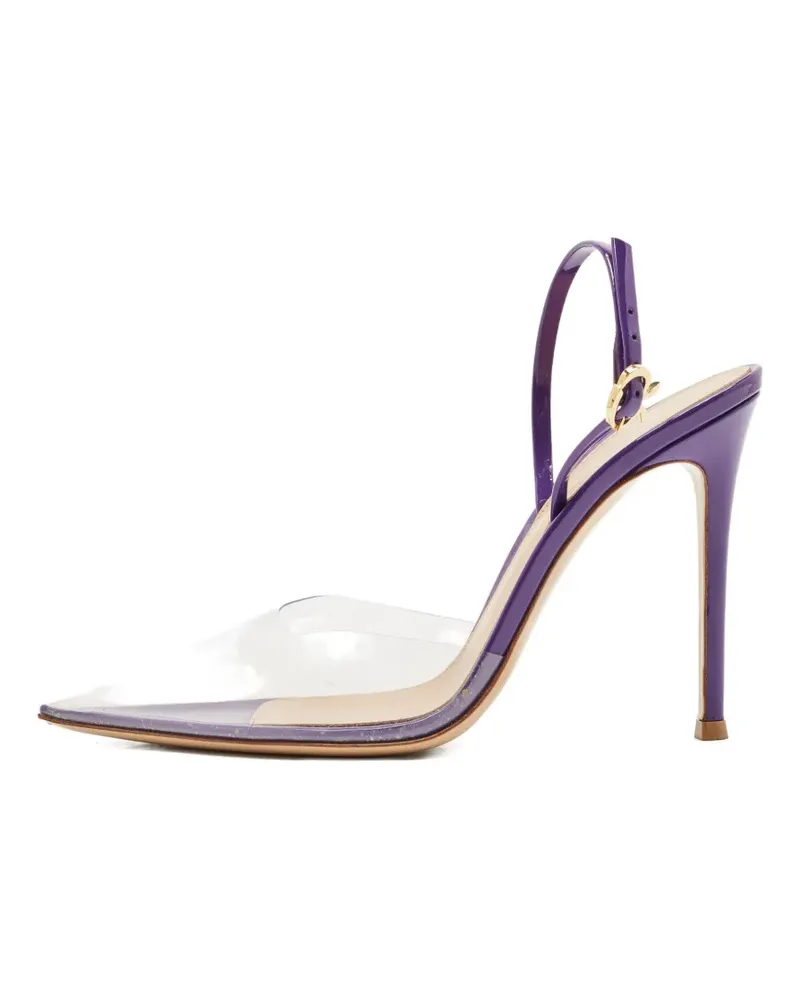 Gianvito Rossi Pumps aus Leder 110mm - Nude Nude