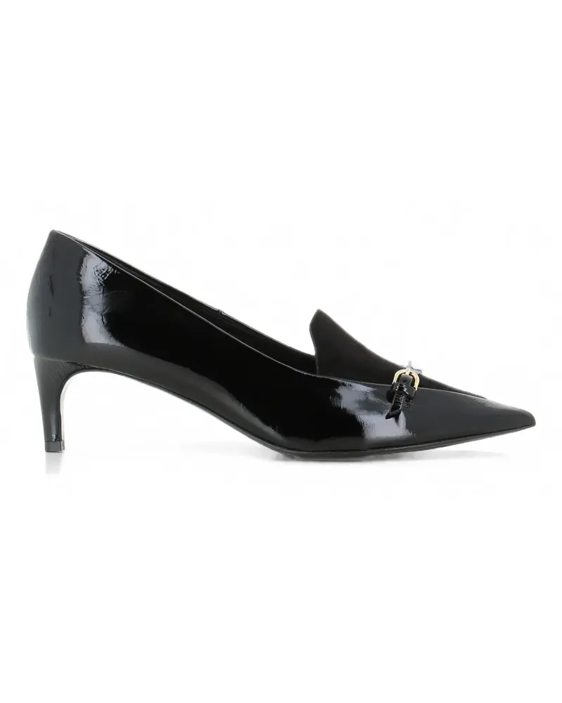 Roberto del Carlo Pumps mit spitzer Kappe - Schwarz Schwarz