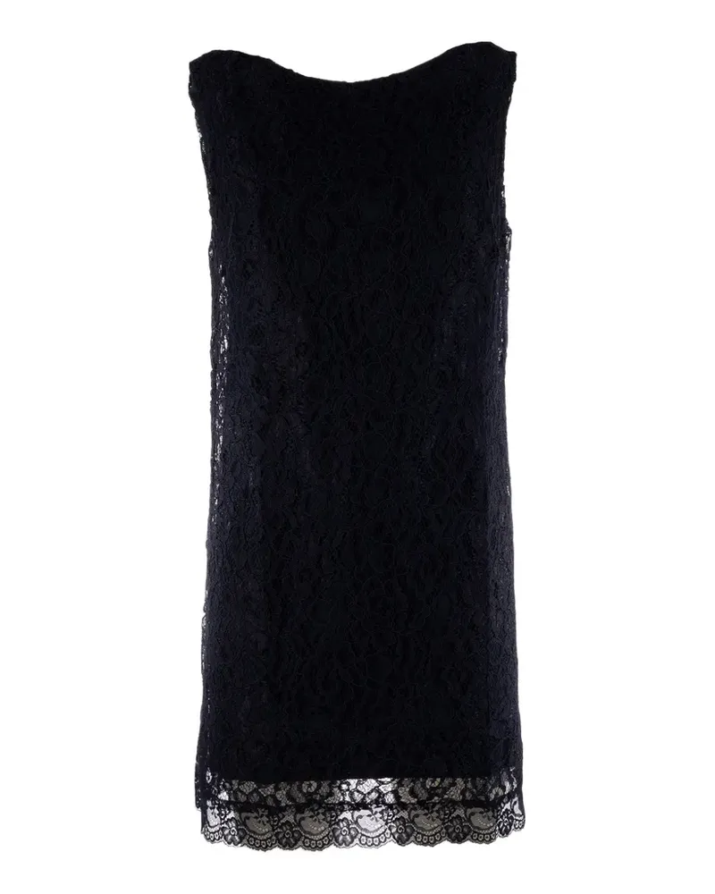 Chiara Boni lace mini shift dress - Blau Blau