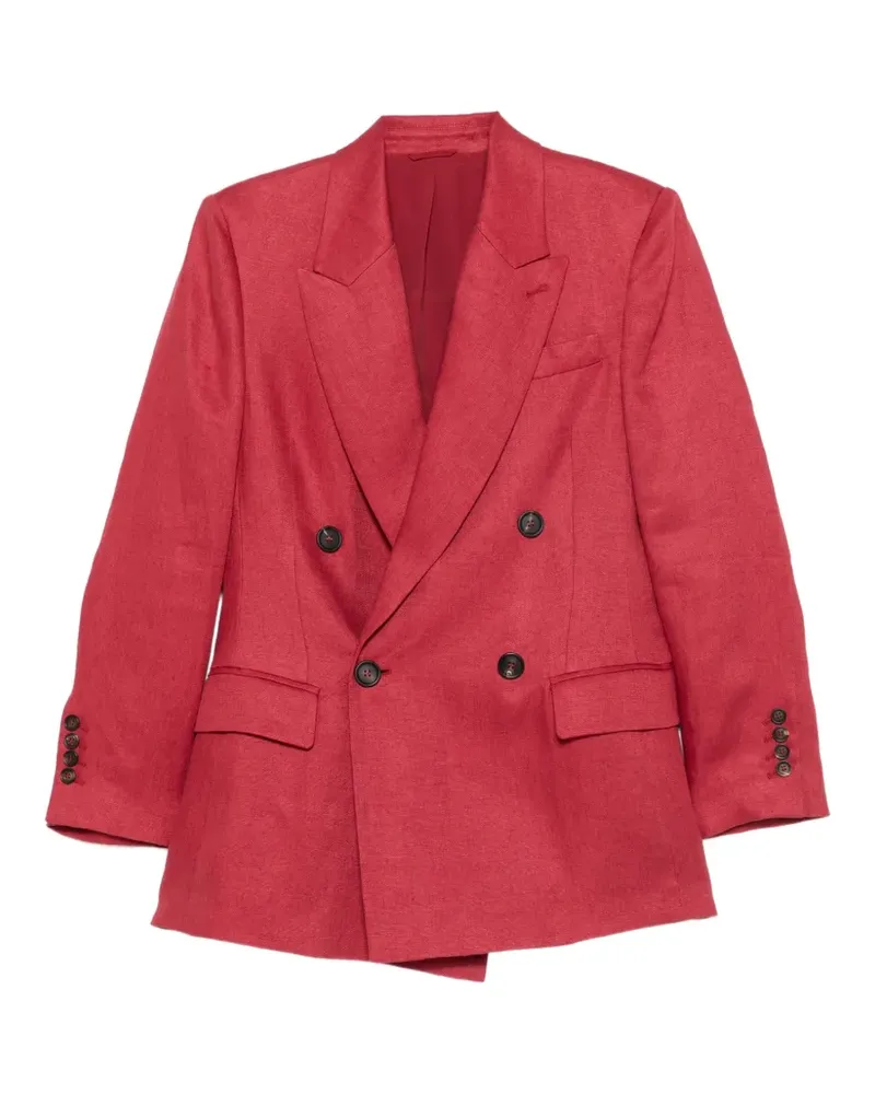 Brunello Cucinelli double-breasted jacket - Rot Rot