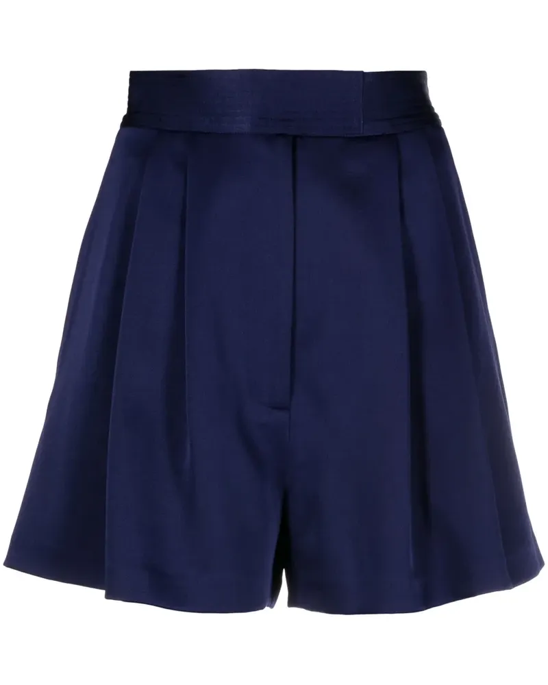 Alex Perry Kurze Porter Shorts - Blau Blau