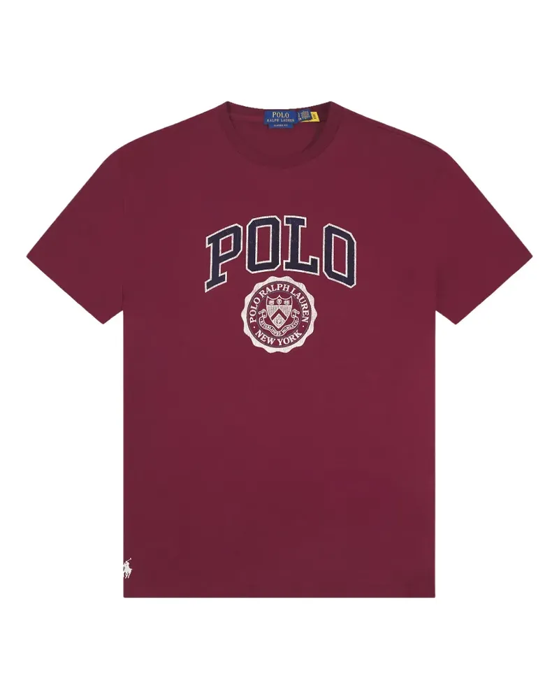 Ralph Lauren T-Shirt mit Logo-Print - Rot Rot