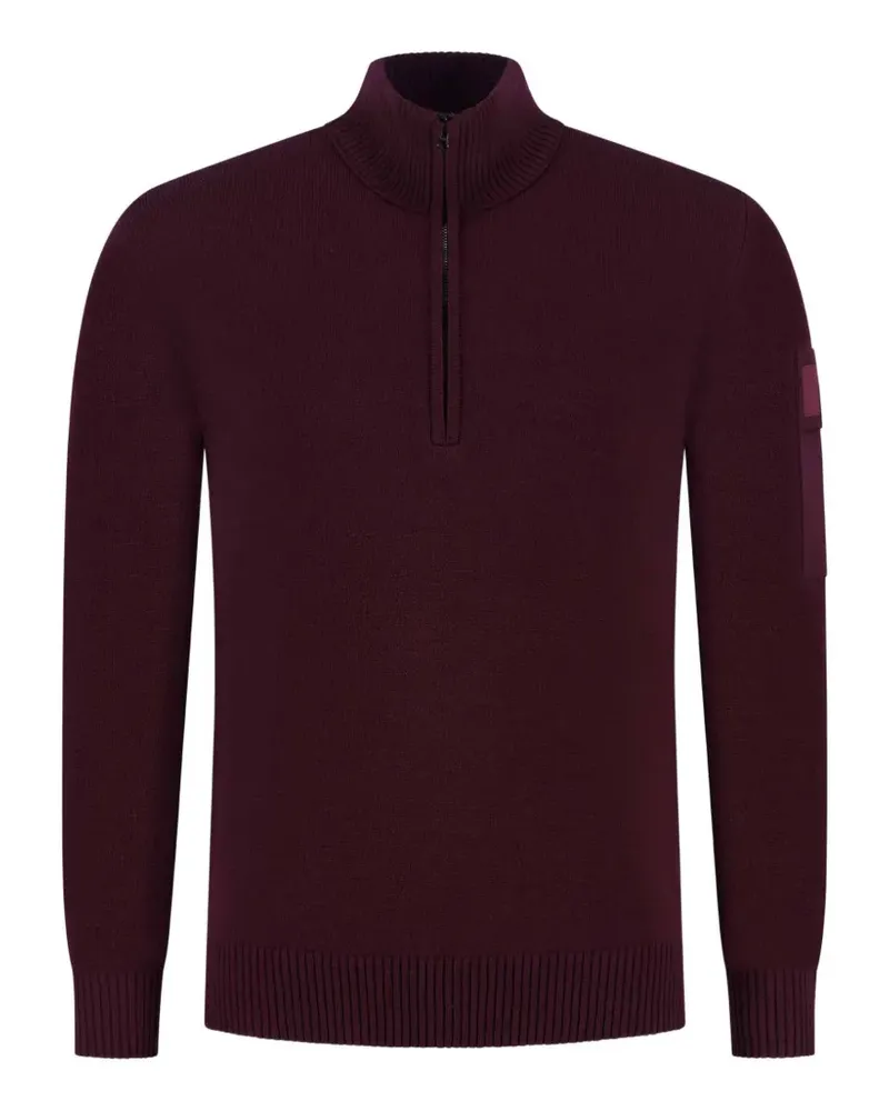 C.P. Company Metropolis Series Pullover mit Reißverschluss - Rot Rot
