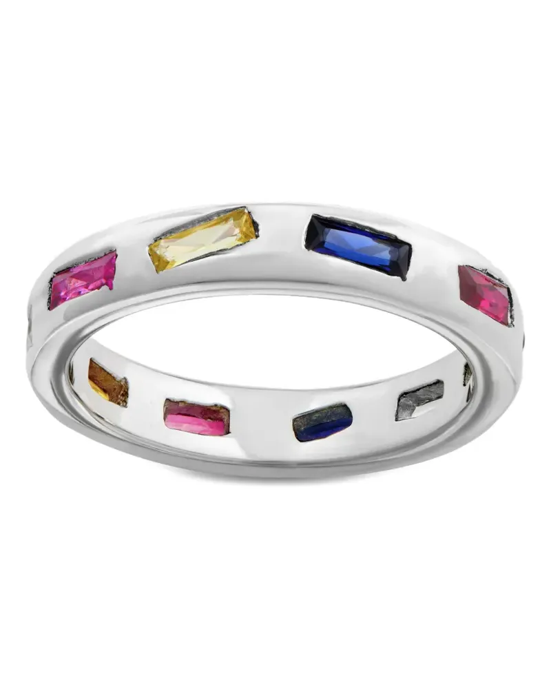 BLEUE BURNHAM mini lotus ring - Silber Silber