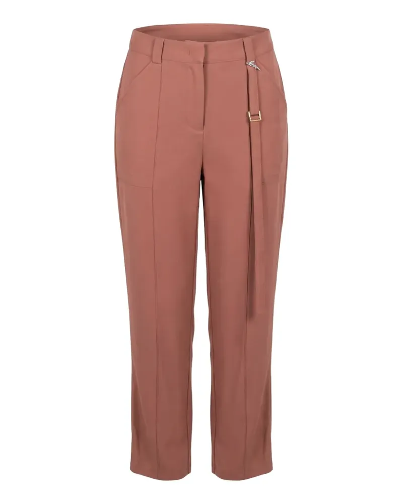 Patrizia Pepe Hose mit geradem Schnitt - Braun Braun