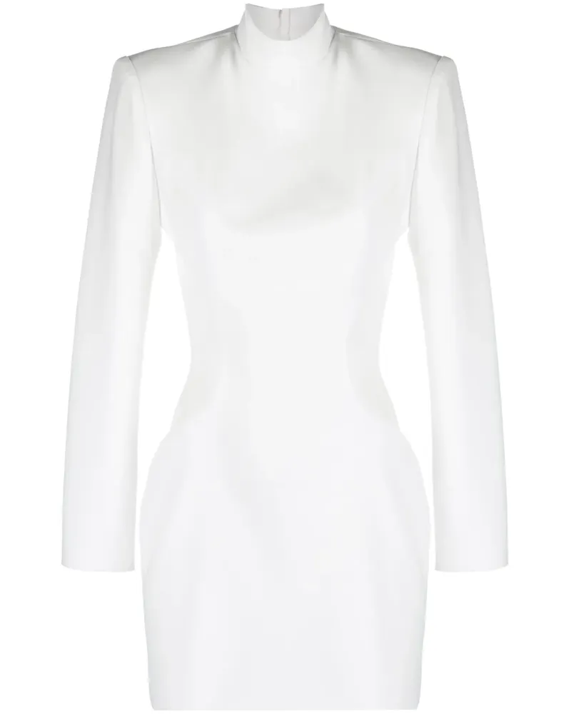 Mônot Minikleid mit Cut-Out - Weiß Weiß