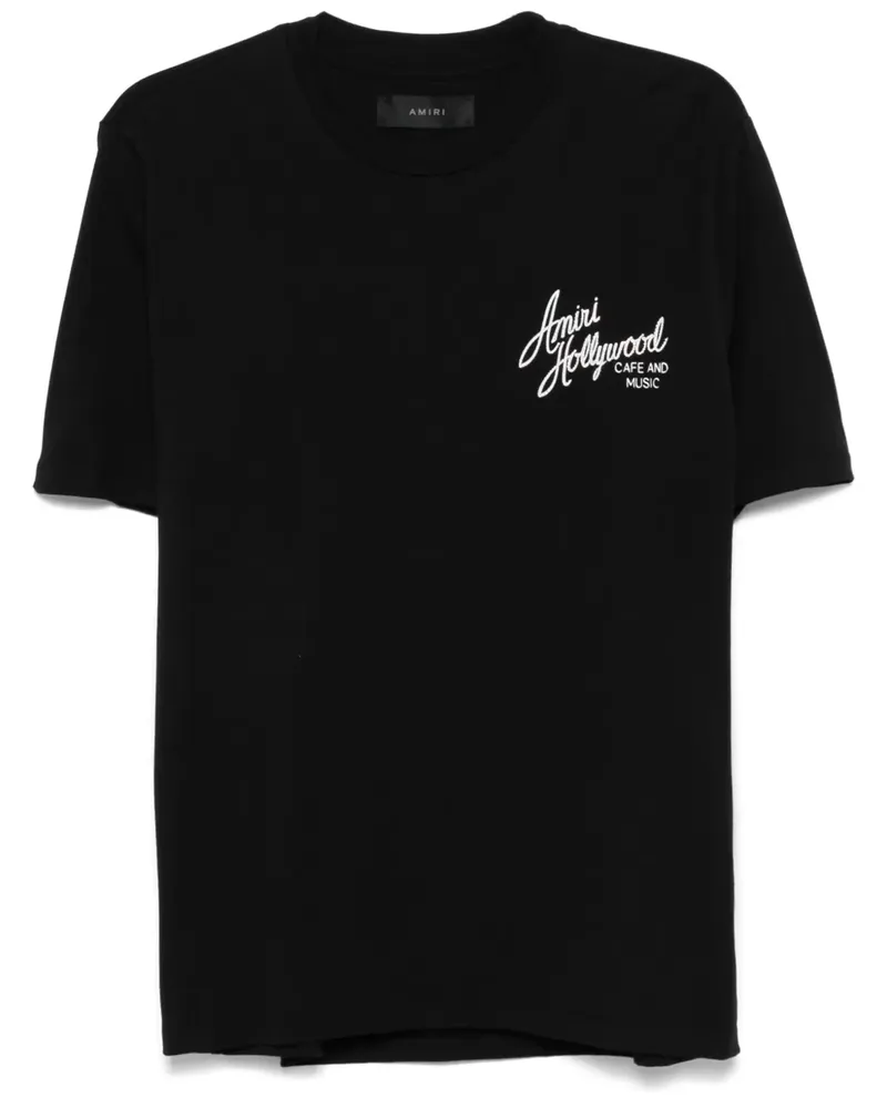 Amiri Hollywood T-Shirt - Schwarz Schwarz