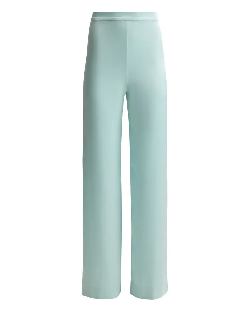 ST. JOHN Kate Hose aus Satin - Grün Grün