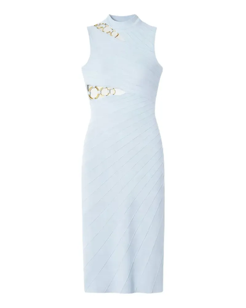 Cult Gaia cutout-detail midi dress - Blau Blau