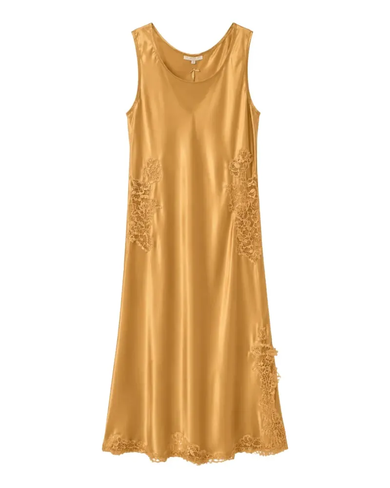 Gold Hawk Clothing Luna Kleid aus Satin Gold