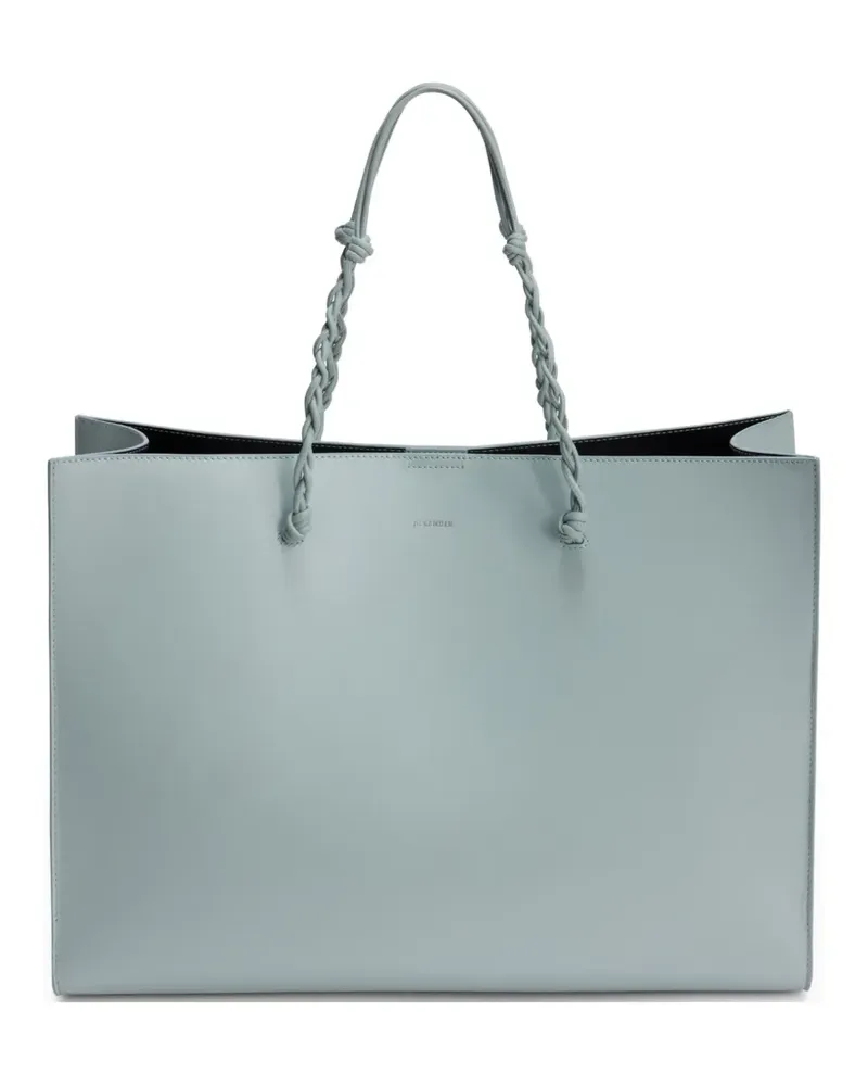 Jil Sander Tangle Tote Bag mit Knoten - Blau Blau