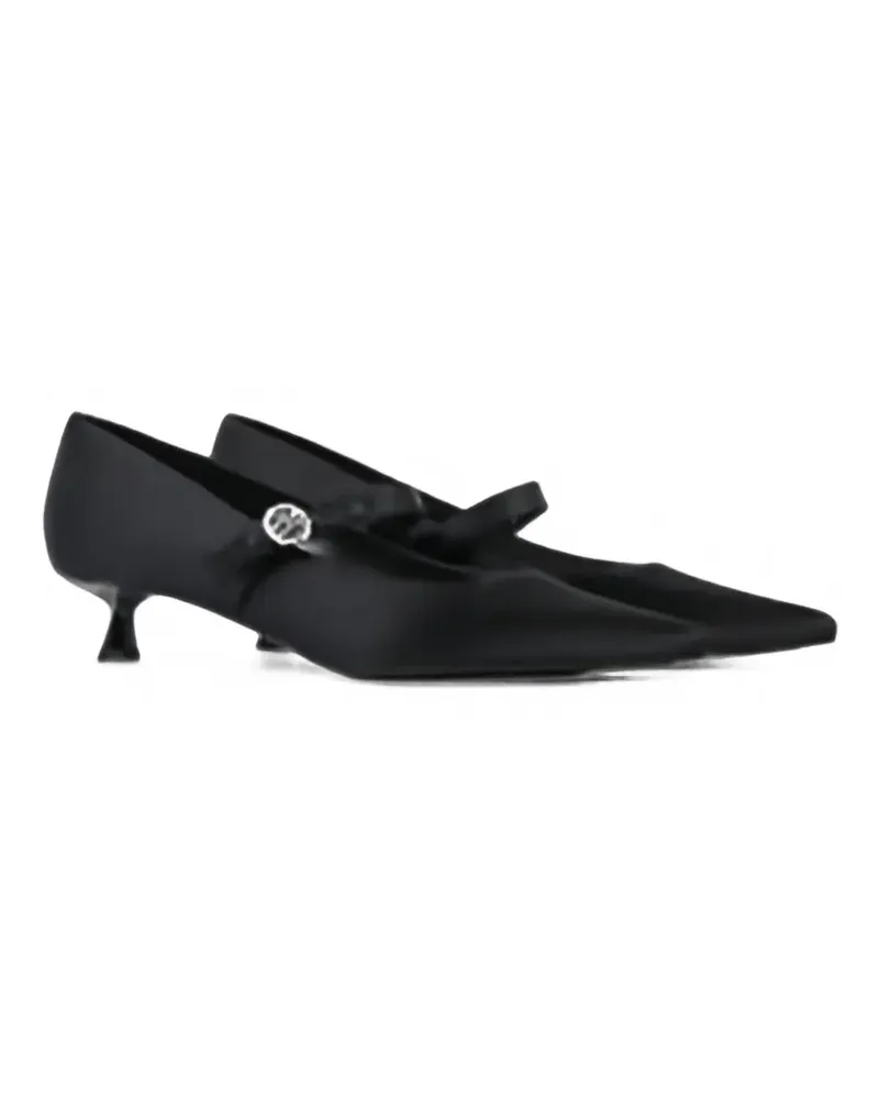 Karl Lagerfeld Spitze Pasha Pumps - Schwarz Schwarz