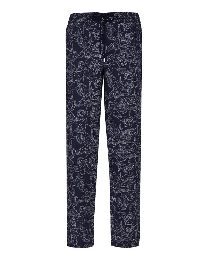 Vilebrequin printed drawstring trousers - Blau Blau