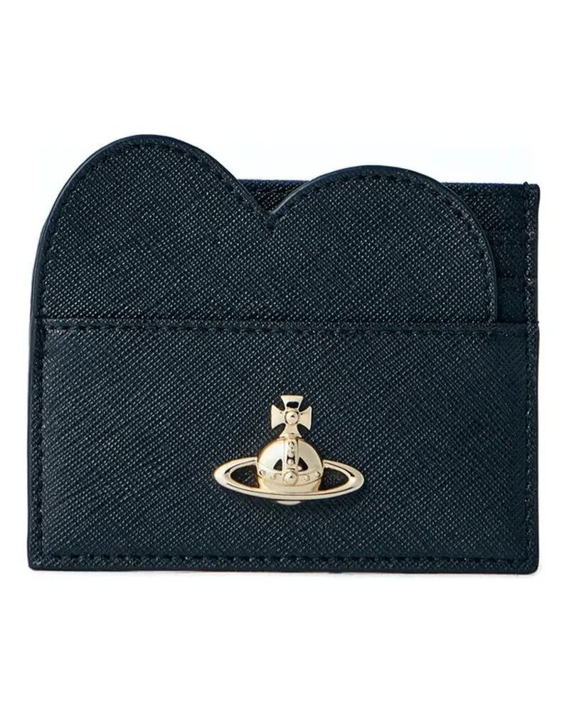 Vivienne Westwood heart-motif card holder - Schwarz Schwarz