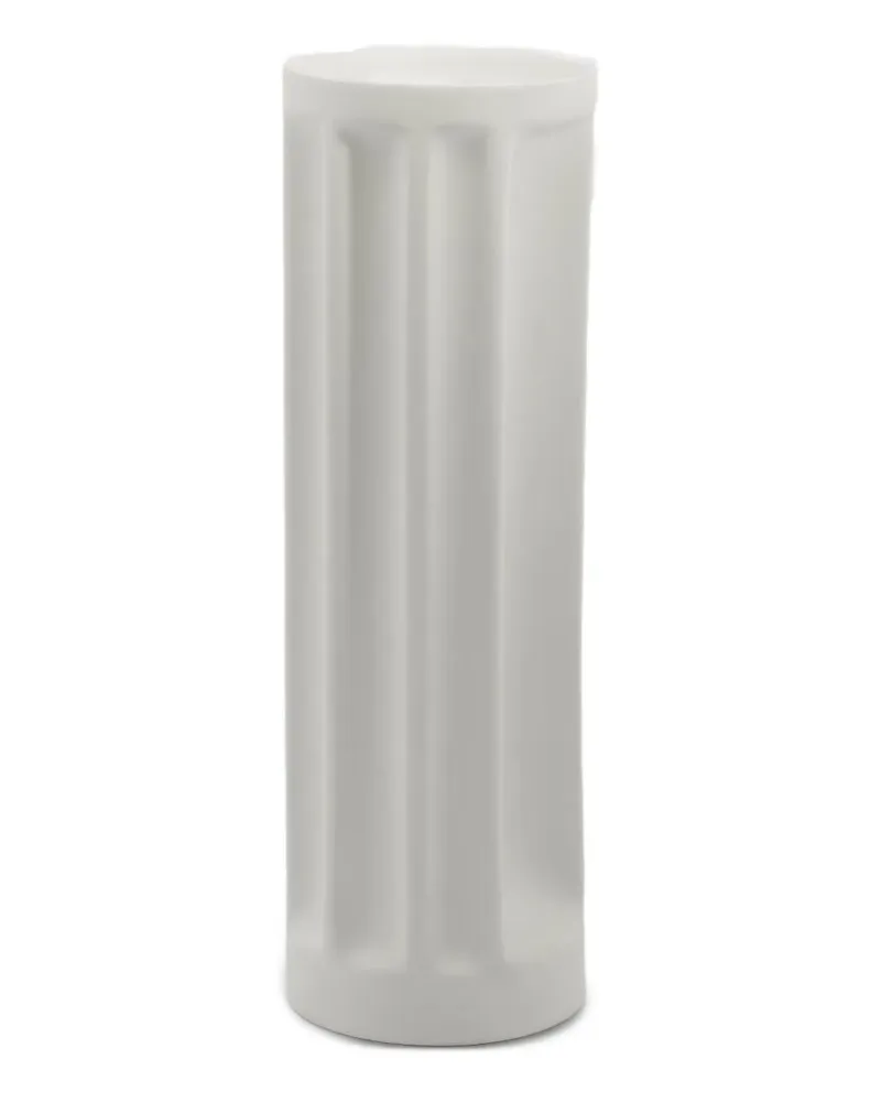 Danese Bambù Zylindervase (11cm x 37cm) - Weiß Weiß