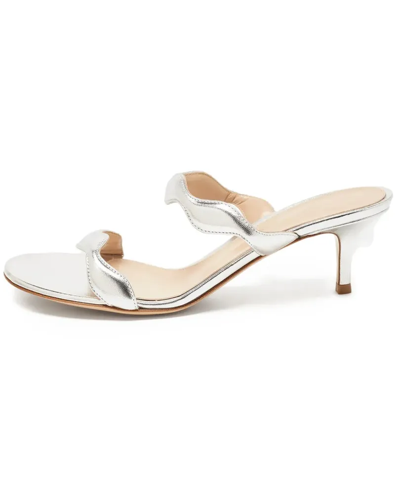Gianvito Rossi Pre-owned Wavy Sandalen 60mm - Silber Silber