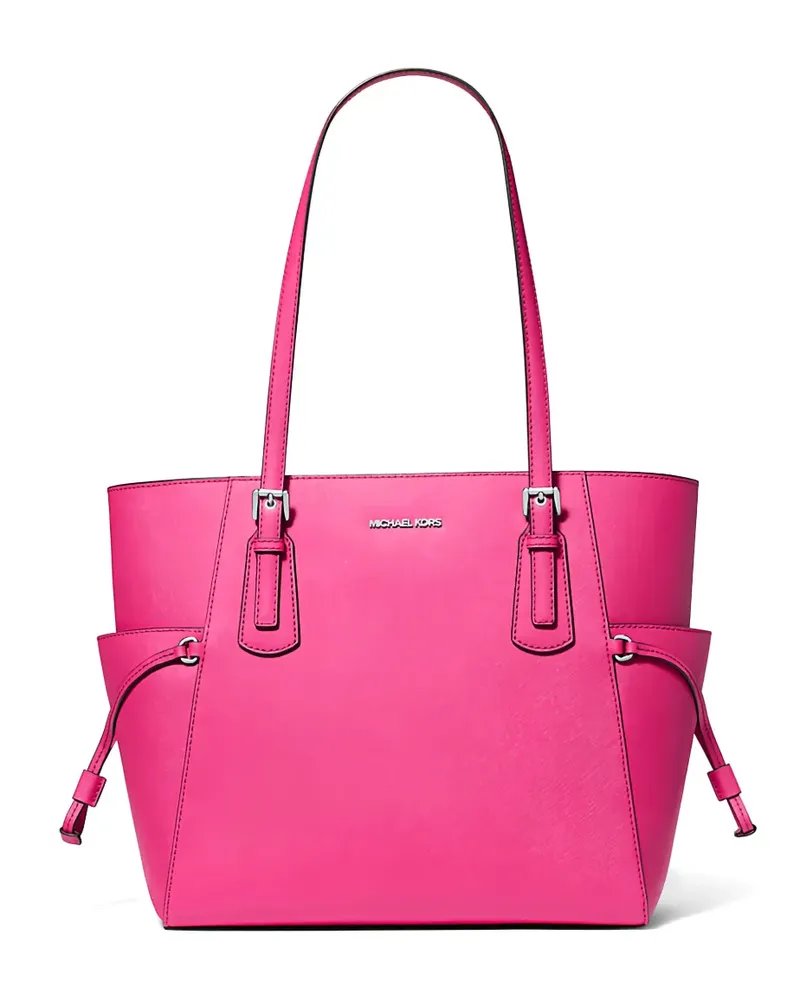 Michael Kors Voyager leather tote bag - Rosa Rosa