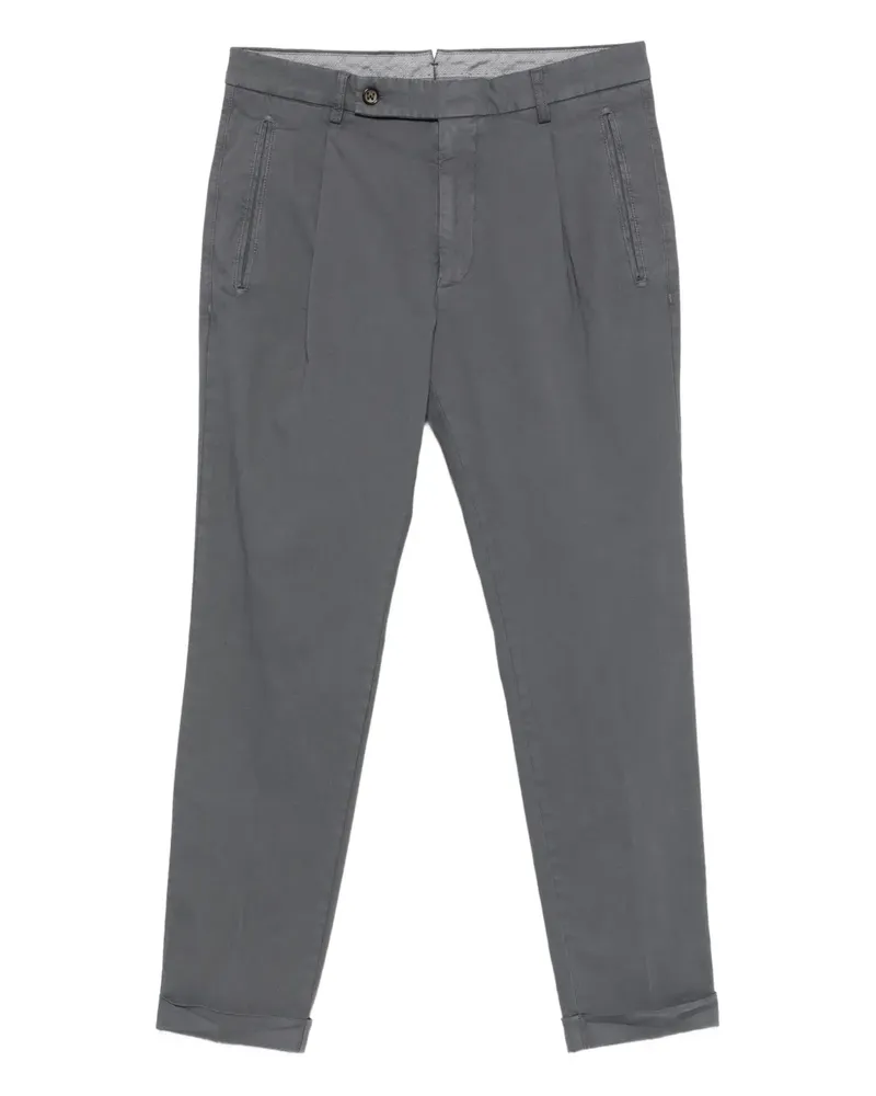 Berwich Hose mit plissierten Taschen - Grau Grau