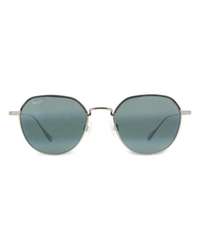 Maui Jim Runde Jack Sonnenbrille - Silber Silber