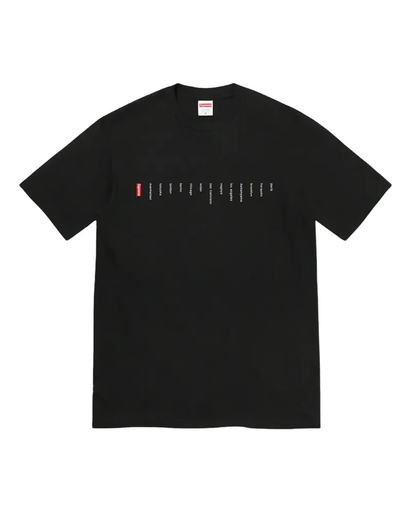 Supreme Being Location T-Shirt - Grau Grau