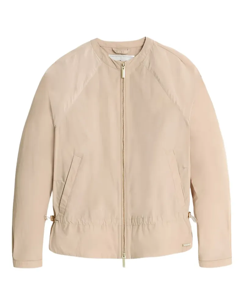 Woolrich Bomberjacke mit Reißverschluss - Nude Nude