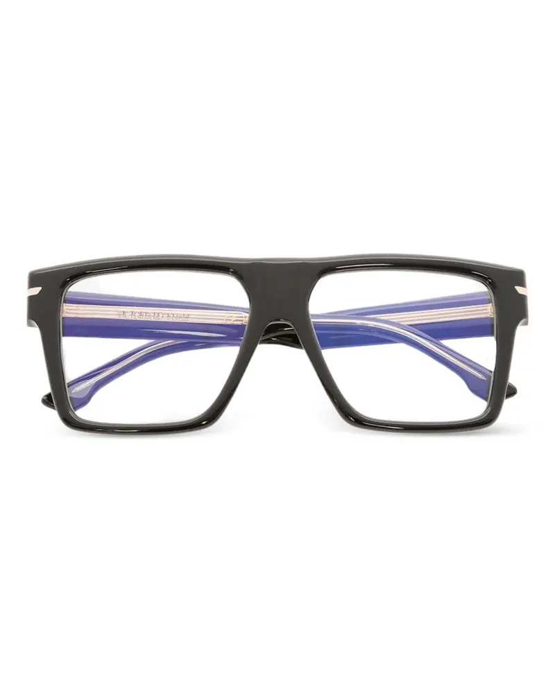 Victoria Beckham flat-top square-frame glasses - Schwarz Schwarz